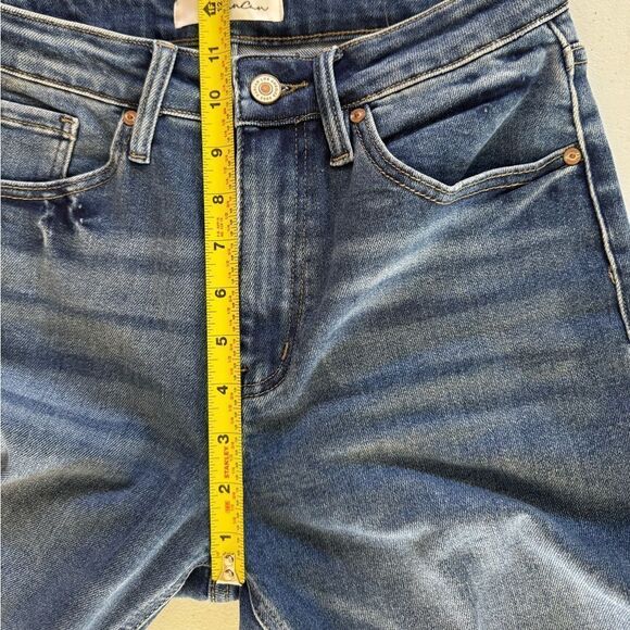 Adaline High Rise Slim Straight Leg Jeans EUC SZ 7/27 - Picture 5 of 7